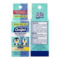 ?พร้อมส่ง? เจลบรรเทาอาการเจ็บปวดขณะฟันขึ้น Baby Orajel Non-Medicated Cooling Gels for Teething