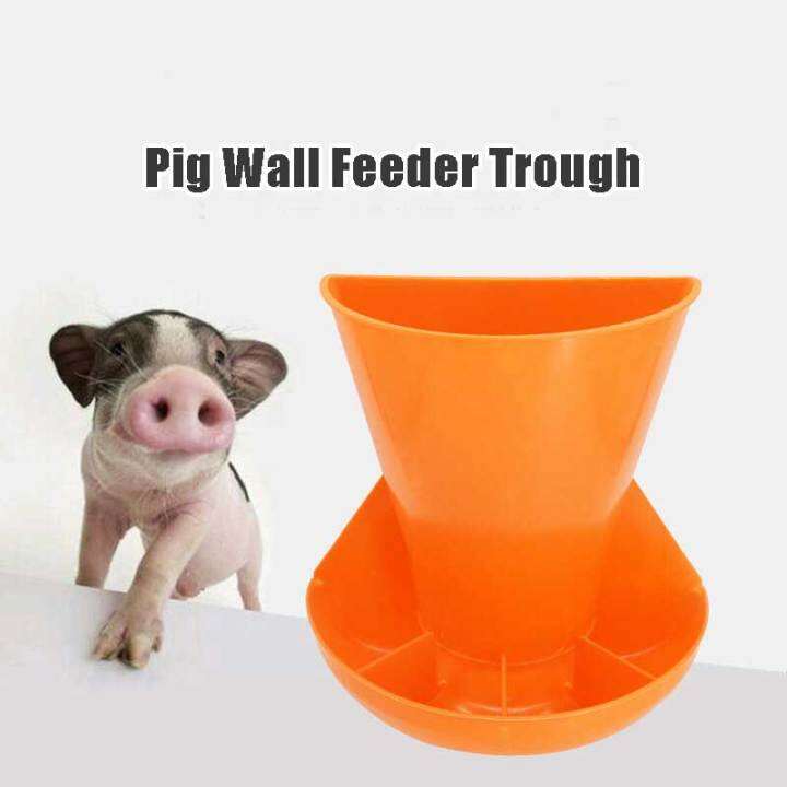 Wall Mounted Farm Pig Feeder Automatic Pig Feeder Trough For Piglet
