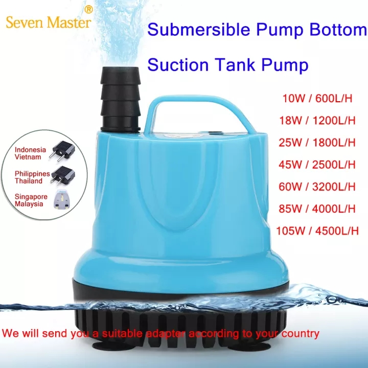 900-3800l/H 220-240v Submersible Water Pump Aquarium Fish Pond Tank ...