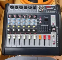 พาวเวอร์MIXER PRO PLUS PMX-602D USB บูธูท 200Wx200W