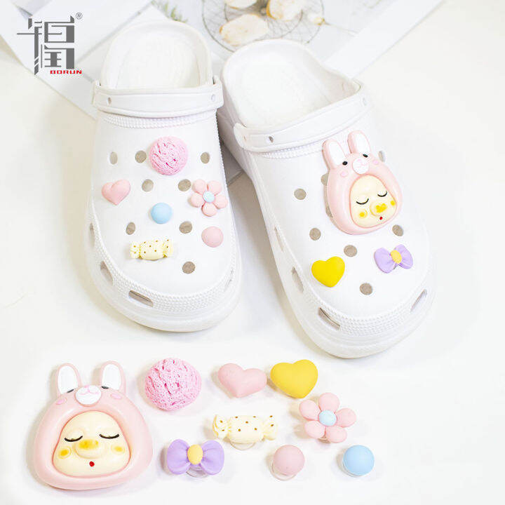 Jibbitz Charms Shoes Buckle Decoration Diy Cute Cartoon Little Pig