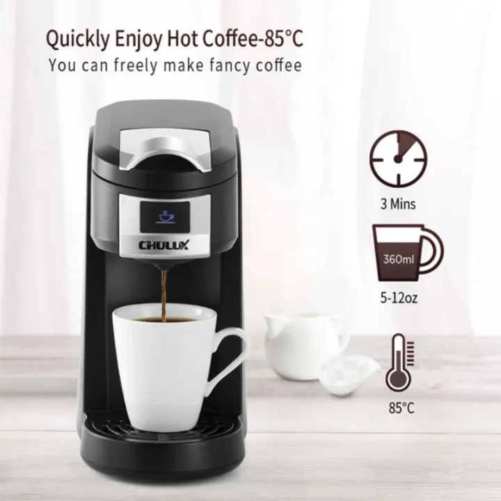 CHULUX portable kcup coffee maker machine with freebies reusable