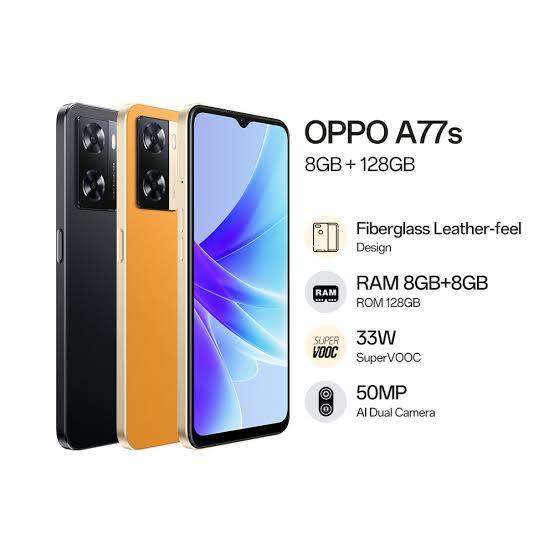 Oppo A77s Ram 8GB Rom 128GB Garansi Resmi | Lazada Indonesia