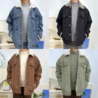 UMORE.FOR.MEN ✨ พร้อมส่ง Frank Woolen Denim Jacket ผ้ายีนส์คุณภาพดี อยู่ทรง ทรงสวย ไม่ต้องรีด