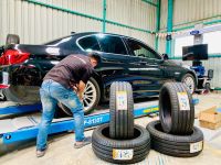 TW 245/45R18 Pirelli P-Zero ใส่ BMW 520d = 4เส้น