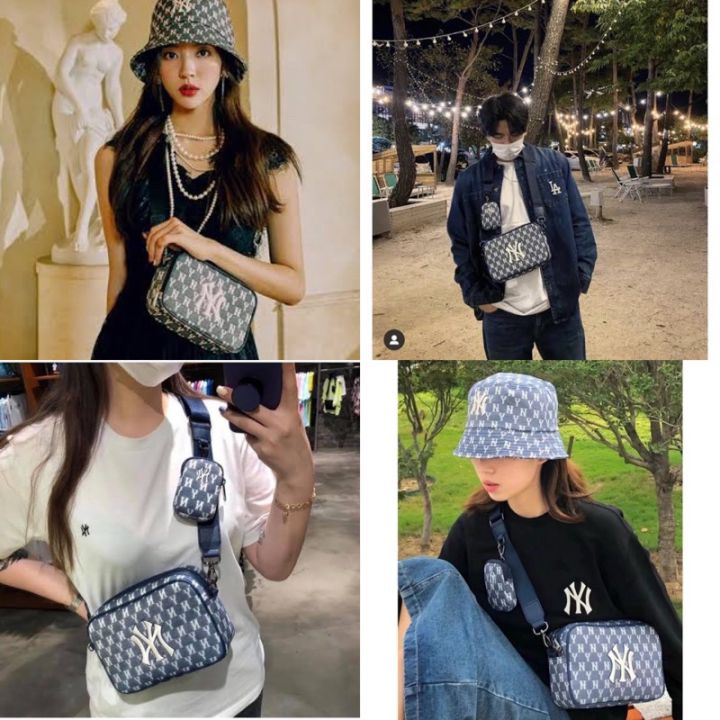 กระเป๋าสะพายแนวสตรีท-mlb-jacquard-monogram