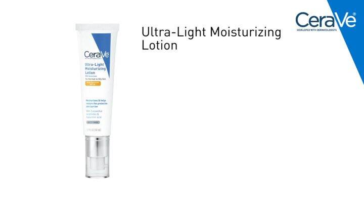 Cerave Ultra Light matte sunscreen SPF 30 Moisturizing Lotion 50ml ...