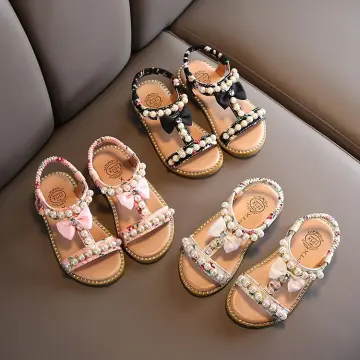 FITORY Girls Sandals Toddler, Faux Fur Slides with India | Ubuy