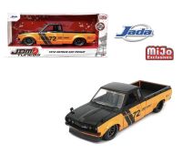 1972 Datsun 620 Pickup #72 Orange and Bright Black "JDM" SERIES 1 :24 scale Jada #34301