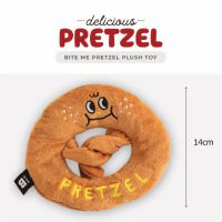 พร้อมส่ง BITE ME ของแท้ ของเล่นสุนัข ของเล่นน้องหมา PRETZEL DOG TOY เพรสเซล