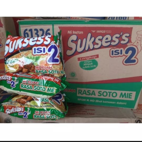 Mie Sukses Isi 2 1 Dus Kuah Lazada Indonesia