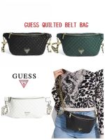 กระเป๋าสะพาย GUESS QUILTED BELT BAG กระเป๋าสะพาย ทรงคาดอกรุ่นใหม่จากGuess วัสดุหนังpu เรียบเงาสวยดูโดดเด่น