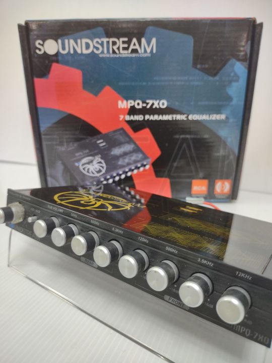 ปรีแอมป์ติดรถยนต์-soundstream-รุ่น-mpq-7xo-7band-สินใหม่-มีประกัน-1ปีซื้อสินค้าผ่านแอป-lazada-ปลอดภัย-มีส่วนลดถูกที่สุด-การันตรีคืนสินค้า15-วัน