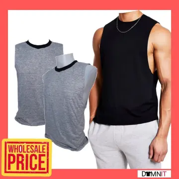 Sando Shirt / Muscle Shirt Black White Summer For Gym XSmall to