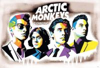 โปสเตอร์วงดนตรี วินเทจ Arctic Monkeys