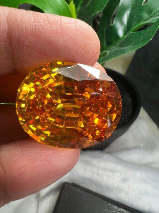 cz-yellow-19x25-mm-weight-72-carats-แพซ-cz-เพชรรัสเซีย-เนื้อแข็ง-พลอย-cubic-zirconia-น้ำหนัก-72-กะรัต-carats-1-เม็ด-ขนาด-แพซ-พลอย-lab-made-100