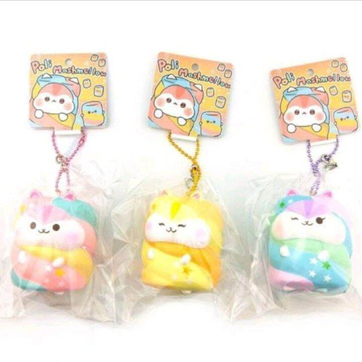 Poli Mini Marshmallow Squishy | Lazada