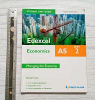 Sale! อ่านก่อนนะคะ Please read first Student Unit Guide Edexcel Economics AS 2 Managing the Economy หนังสือภาษาอังกฤษ high school