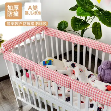 Baby crib best sale bumpers safe