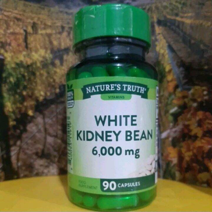 White Kidney Bean Extract 6000mg 90 Capsules EXPIRY Feb. 2025 Nature's