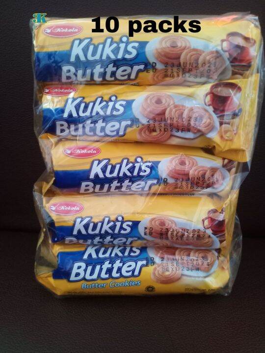 TRIPLE K 10 PACKS BUTTER COOKIES(KUKIS BUTTER) Lazada PH