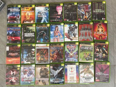 แผ่นเกมส์ xbox แท้ รุ่นแรก original โซนญี่ปุ่น สำหรับเครื่องเล่นแผ่นแท้โซนญี่ปุ่นหรือแปลงก็อปปี้