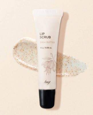 🥐FMGT LIP SCRUB ขัดริมฝีปากของคุณอย่างอ่อนโยนโดยใช้สครับริมฝีปากที่อุดมด้วยเชียบัตเตอร์เพื่อให้ความชุ่มชื่นและบดอนุภาคของเปลือกวอลนัท ราคา 10 G