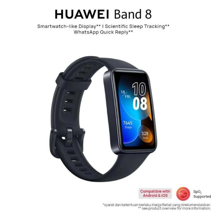 Huawei Band 8 Smartband Garansi Resmi | Lazada Indonesia