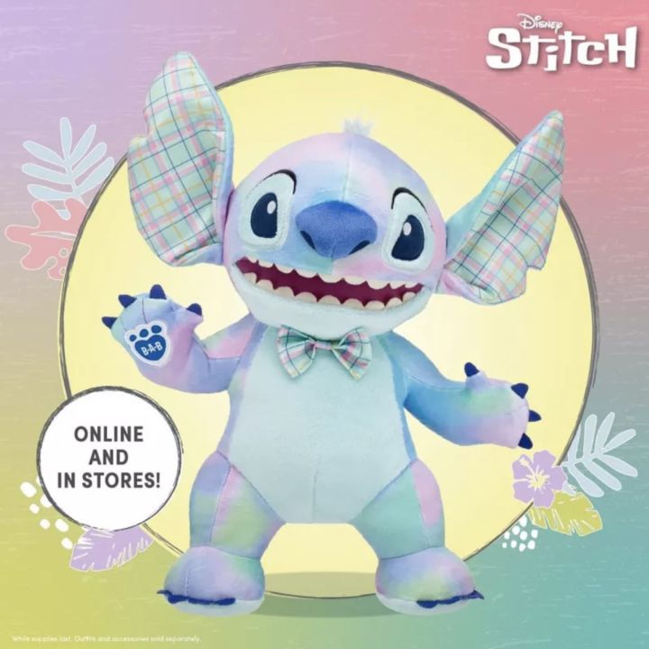 มือสอง-ตุ๊กตาบิ้วอะแบร์-stitch-สติช-อีสเตอร์-2020-สีพลาสเทล-สวยมาก-รุ่นใหม่-สินค้ามือสองสภาพดีนำเข้าอเมริกาแท้