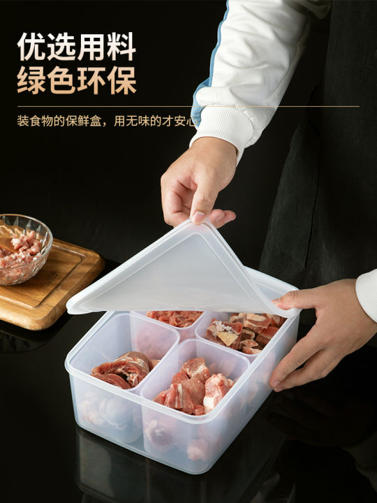 Japanese Frozen Meat Storage Box Weekly Meal Prep Container With