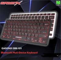 GADONX GBK-101 คีย์บอร์ดบลูทูธ  Bluetooth Muti-Device Keyboard สินค้ารับประกัน 2ปี