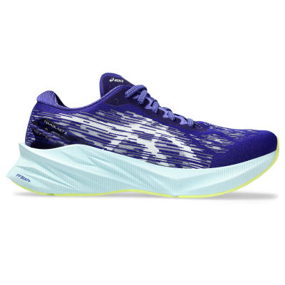 ASICS :  NOVABLAST 3 WOMEN RUNNING รองเท้า ผู้หญิง รองเท้าผ้าใบ รองเท้าวิ่ง ของแท้  EGGPLANT/SOOTHING SEA