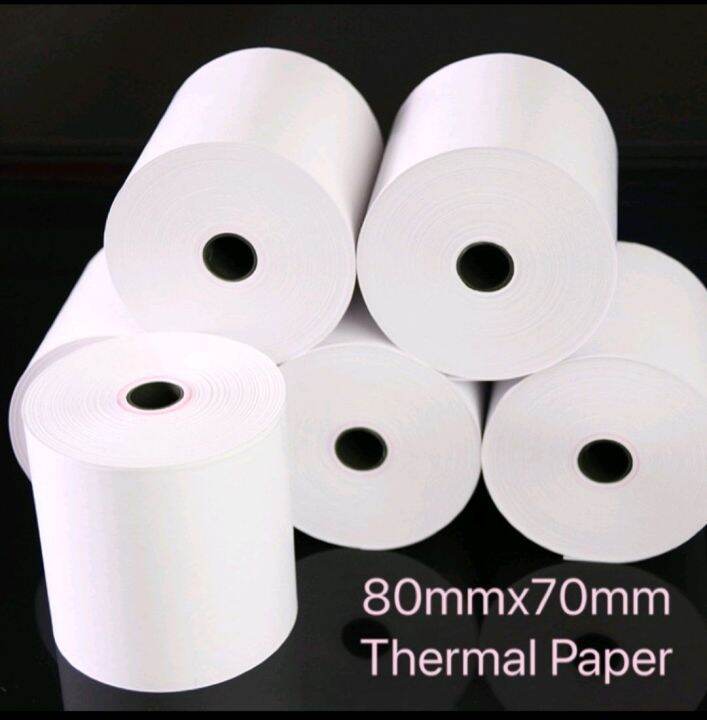 80x70mm Thermal Paper set of 5 | Lazada PH