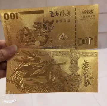 Shop Gold Paper Money online | Lazada.com.ph