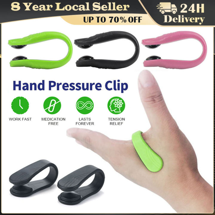 Finger Joint Hand Massager Wearable Acupressure Massager Headache Relief  Tension Relief Relieving Head Pain