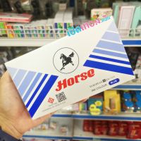 แท่นประทับ​ ตราม้า Horse เบอร์ 1​ หมึกแดง และ หมึกน้ำเงิน​ ขนาด 7.5 x 15 cm. จำนวน 1 อัน