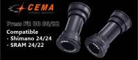 กะโหลก CEMA BB86-PF86-BB92 Platic cups - W86.5/92 x OD41 - Shimano / Sram GXP