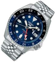 Seiko 5 Sports Automatic GMT รุ่น SSK003K1 ,หน้าปัดสีน้ำเงิน