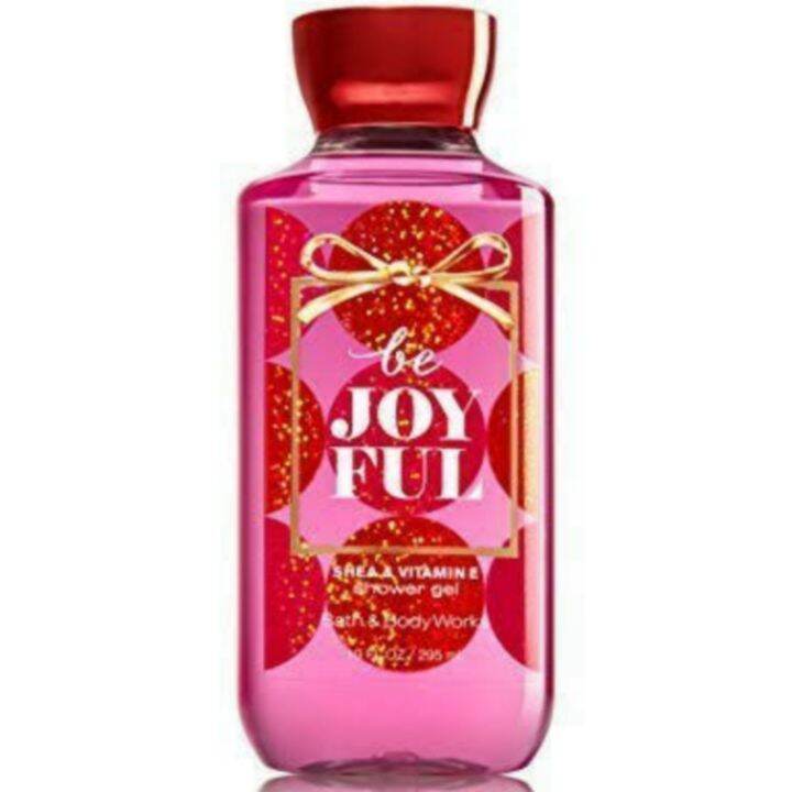 BATH AND BODY WORKS BBW BE JOYFUL SHOWER GEL WITH SHEA BUTTER 295 ML