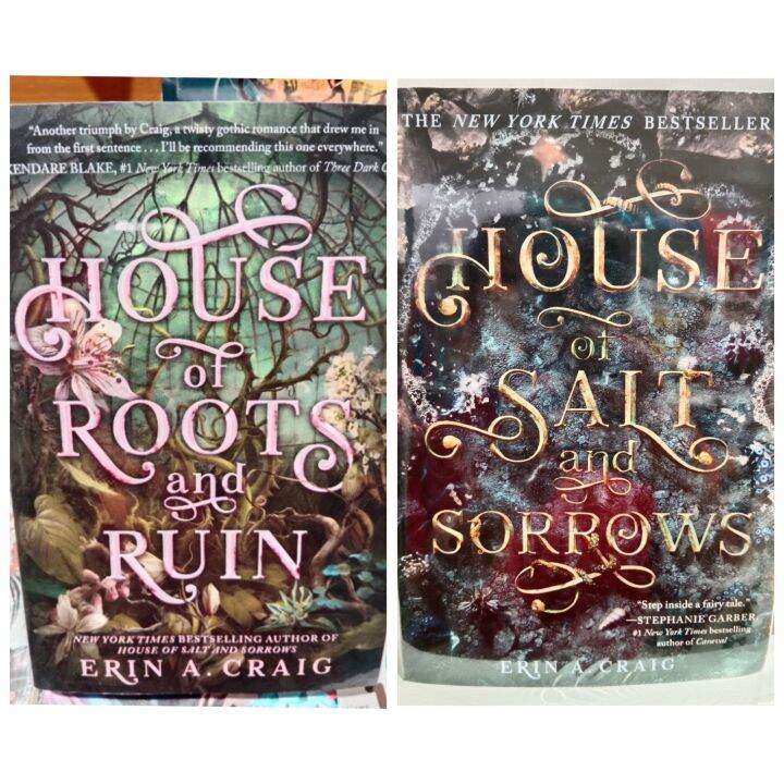 House Of Roots And Ruin/House of salt and sorrows by Erin Craig(softcover) Lazada PH