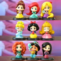 ?พร้อมส่ง เจ้าหญิงดิสนีย์ เซ็ท 9 ตัว โมเดลเจ้าหญิง เจ้าหญิงดิสนีย์ Disney Princess