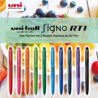 Uni ปากกาเจล Uni Ball Signo RT1 0.5 (UMN-155N) หมึกกันน้ำ ขนาด และ 0.5 มม. เปลี่ยนไส้ได้