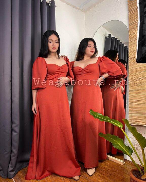 Filipiniana dress for bridesmaids | Lazada PH