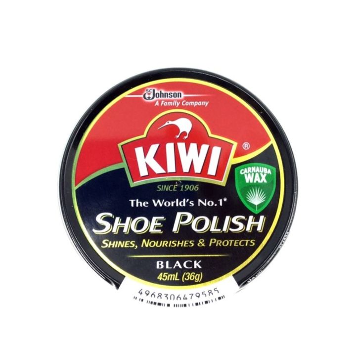 Kiwi Shoe Polish Black 45ml 100ml | Lazada PH