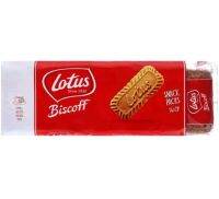 Lotus Biscoff บิสกิตโลตัส บิสคอฟ บิสกิตพรีเมี่ยมนำเข้าจากเบลเยี่ยม ห่อขนาด217กรัม ขนมนำเข้า