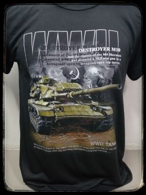 ​เสื้อ​ทหาร​รถถังDestroyerสงครามโลก​ผ้าบาง50