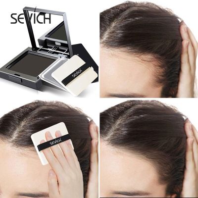 แป้งพัฟปิดหงอก ปิดผมบาง ปิดเหม่ง เพิ่มวอลลุ่มผม ปิดผมขาว Sevich hair shadow fiber