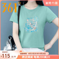 361เสื้อยืดกีฬาแขนสั้นคอกลมทรงหลวมแบบลำลองสำหรับผู้หญิงแบบใหม่ฤดูร้อนปี2023เสื้อยืดแฟชั่นระบายอากาศแมทช์ลุคง่าย