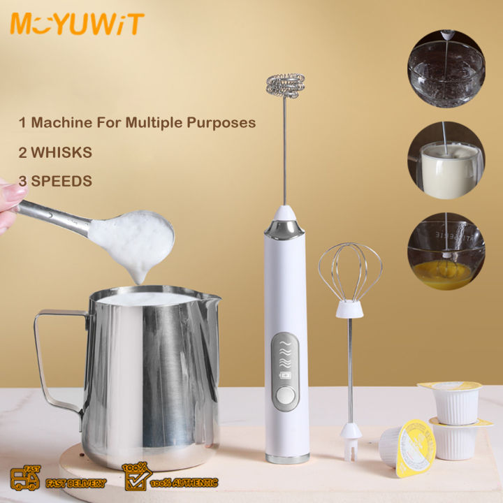 3 Speed Automatic Whisk Stirrer