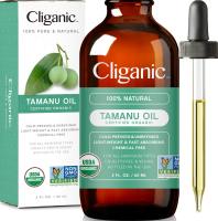 Cliganic
100% Pure &amp; Natural Oil Tamanu 2 fl oz (60 ml) น้ำมันต้นกระทิง น้ำมันทามานู